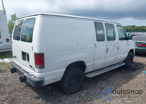 2008 Ford E-250 Commercial/Recreational из США, поврежденный, VIN 1FTNE24W88DB03494